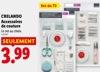 CRELANDO Accessoires de couture
