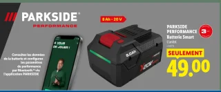 PARKSIDE PERFORMANCE Batterie Smart 8 Ah - 20 V
