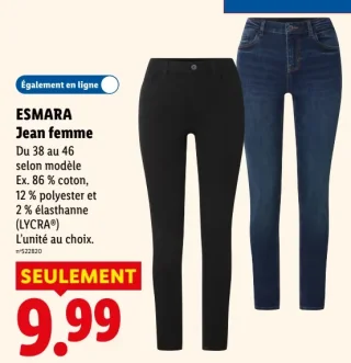 ESMARA Jean femme