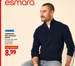 ESMARA MEN Pull camionneur homme