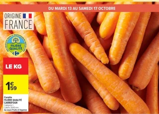 Carotte FILIÈRE QUALITÉ CARREFOUR
