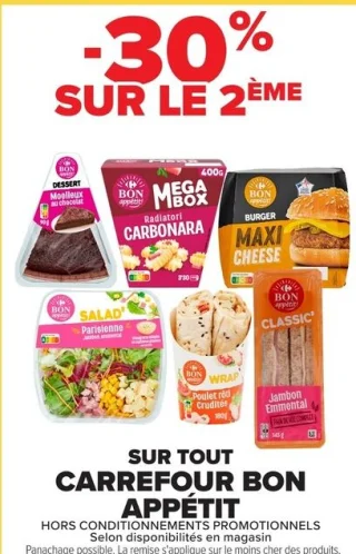 Gamme Carrefour Bon Appétit