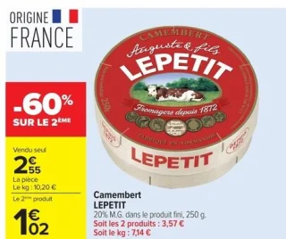 Camembert LEPETIT