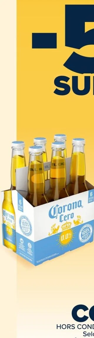 Bière sans alcool Corona Cero