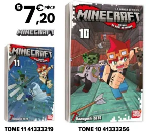 Manga Minecraft - Tome 10 ou Tome 11