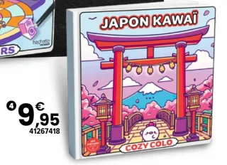 Cahier de Coloriage Cozy Colo Japon Kawaii