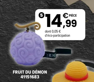 Figurine Lumineuse Fruit du Démon One Piece