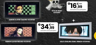 Boite Lumineuse Led Otaku Demon Slayer / Solo Leveling