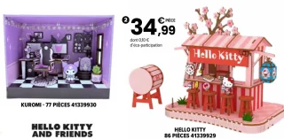 Diorama Kuromi / Hello Kitty