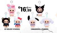 Porte-clés Hyojo Sanrio B (My Melody / Cinnamoroll)