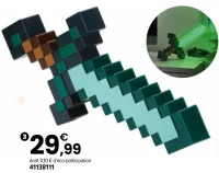 Minecraft lampe épée en diamant