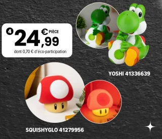 Lampe Super Mario Yoshi / Squishyglo