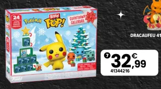 Bitty Pop! Calendrier de l'Avent Pokémon Funko