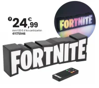 Lampe Logo Fortnite