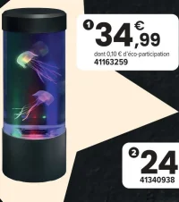 Lampe d'ambiance Méduse