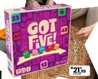 GOT FIVE !