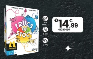 Jeu de société Trucs en Stock