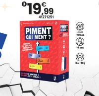 Piment qui ment ?