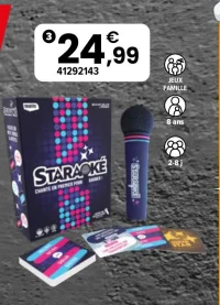 Jeu de société Staraoké