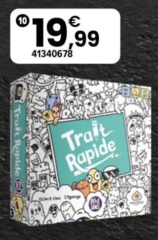 Jeu de société Trait Rapide