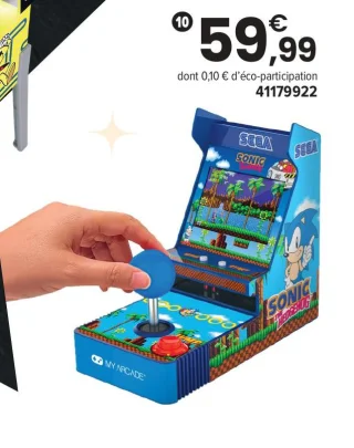JOYSTICK PLAYER MY ARCADE SONIC THE HEDGEHOG