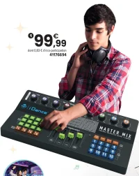 iDance Master Mix Table de mixage et looper portable interactive