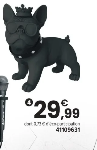iDance Enceinte bluetooth funky bull noir