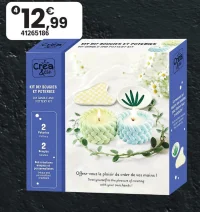 Crea & Cie Kit DIY Bougies et Poteries