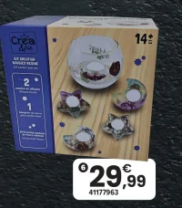Crea & Cie Kit Création Bougies Résine