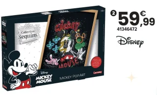 Mickey Collection Sequins XXL Pop Art Disney