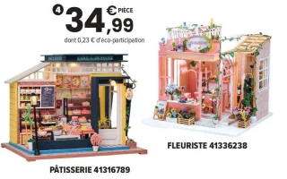 Maquette à monter (Pâtisserie / Fleuriste)