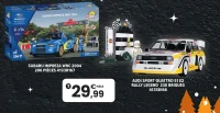 COBI Voiture de course à construire (Subaru Impreza WRC 2004 / Audi Sport Quattro S1 E2 Rally Legend)