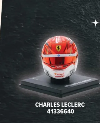 Casque F1 GP Las Vegas 2025 Charles Leclerc