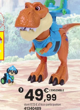 Paw Patrol Timmy le dino explorateur