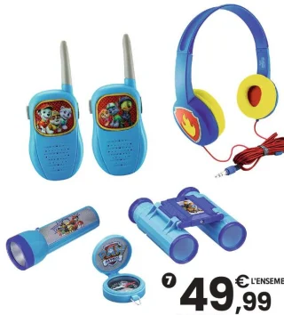 Kit aventure Paw Patrol