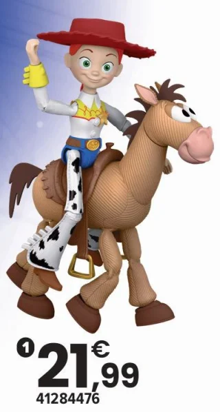 Pack 2 figurines Jessie et Pile Poil Disney Pixar Toy Story