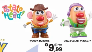 Monsieur Patate Woody / Buzz l'Éclair Potato Head