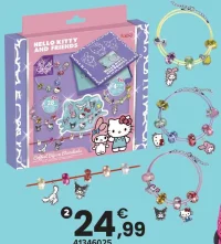Coffret bijoux étincelants Hello Kitty And Friends