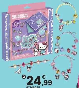 Coffret bijoux étincelants Hello Kitty And Friends