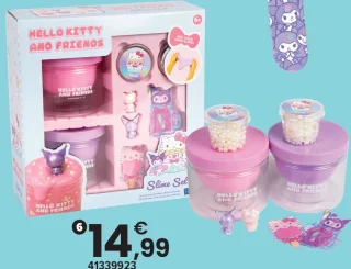 Coffret de slime Hello Kitty And Friends