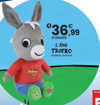 Peluche comptines L'âne Trotro