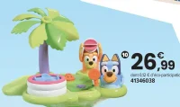 L'île magique de bain Bluey