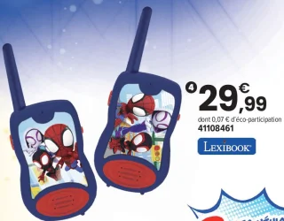 Lexibook Talkies-walkies Spidey et ses amis extraordinaires