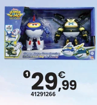 Super Wings Pack de 2 Deluxe Transforming