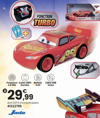 Jada Voiture RC Flash McQueen