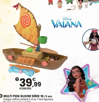 Disney Vaiana Grande pirogue