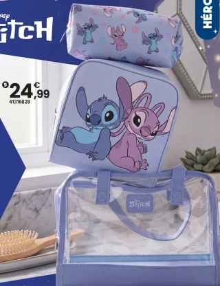 Ensemble Toilette 3 Pièces Disney Stitch