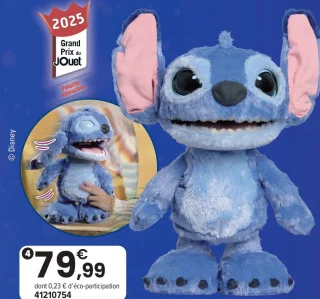 Peluche Interactive Ultimate Stitch Live Action