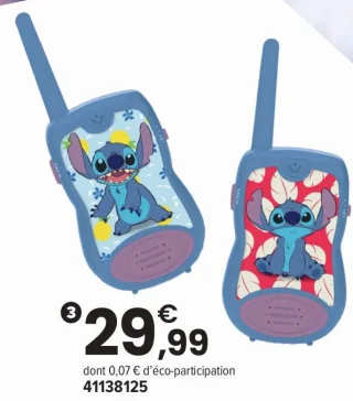 Talkies-walkies Disney Stitch Lexibook
