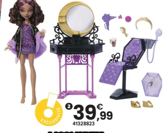 Coffret Clawdeen Wolf Moonspell Magic Monster High